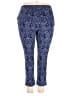 Lands' End Print Blue Active Pants Size XL (petite) - photo 2