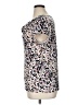 PREMISE Animal Print Ivory Short Sleeve Blouse Size XL - photo 5