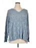 Peace Love World Blue Pullover Sweater Size 1X - photo 1