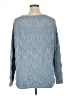 Peace Love World Blue Pullover Sweater Size 1X - photo 2