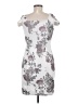 En Focus Studio Floral Gray Cocktail Dress Size 6 - photo 2