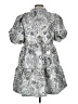 Sugarlips 100% Polyester Paisley Gray Casual Dress Size S - photo 2