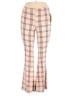 Eye Candy Plaid Pink Casual Pants Size XL - photo 1
