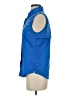 Columbia 100% Polyester Blue Sleeveless Blouse Size S - photo 5