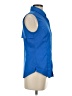 Columbia 100% Polyester Blue Sleeveless Blouse Size S - photo 4