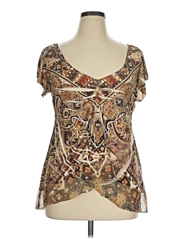 Apt. 9 Short Sleeve Blouse (view 1)