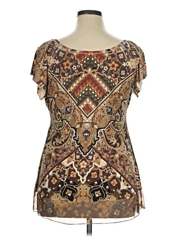 Apt. 9 Short Sleeve Blouse (view 2)
