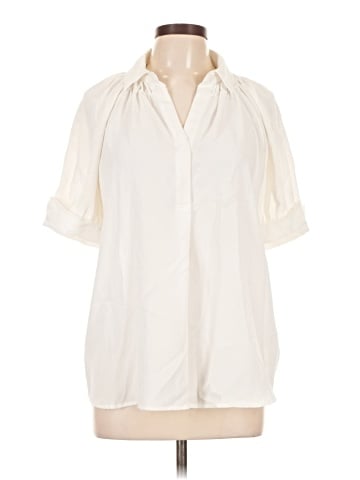Max Studio Short Sleeve Blouse (view 1)