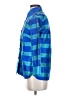 Nina Mclemore 100% Silk Blue Raincoat Size 0 - photo 5