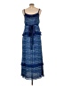 CeCe 100% Polyester Blue Casual Dress Size 12 - photo 2