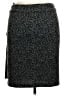Sunny Leigh Animal Print Gray Casual Skirt Size 14 - photo 2