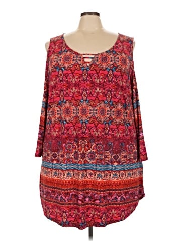 Avenue 3/4 Sleeve Blouse (view 1)