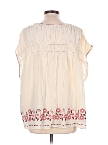 Max Studio Short Sleeve Blouse (view 2)