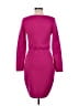 Express Solid Pink Cocktail Dress Size M - photo 2