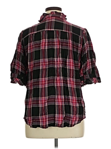 Ann Taylor 3/4 Sleeve Button-Down Shirt (view 2)