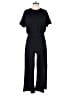 Ariella Solid Black Jumpsuit Size S - photo 1
