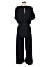 Ariella Solid Black Jumpsuit Size S - photo 2