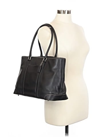 Coach Leather Tote (view 2)