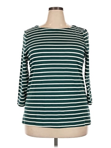 Croft & Barrow 3/4 Sleeve T-Shirt (view 1)