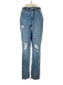Old Navy Hearts Blue Jeans Size 8 (tall) - photo 1