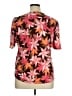 Chico's Pink Short Sleeve Blouse Size XL - photo 2