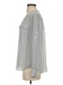 Express Outlet 100% Polyester Polka Dots Gray Long Sleeve Blouse Size S - photo 5