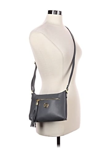 Joy Mangano Leather Crossbody Bag (view 2)