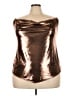 Torrid Metallic Gold Sleeveless Top Size 3X Plus (3) - photo 1