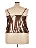 Torrid Metallic Gold Sleeveless Top Size 3X Plus (3) - photo 2