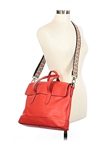 Coach Leather Satchel (view 2)