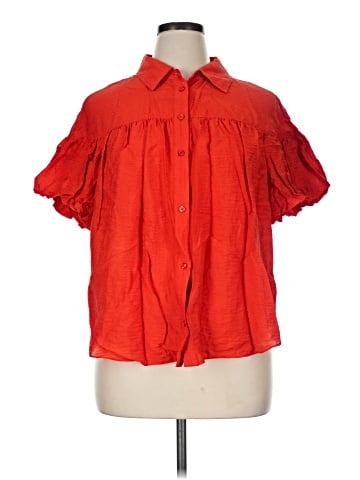 DG^2 by Diane Gilman Short Sleeve Blouse (view 1)