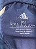 Adidas 100% Polyester Solid Blue Athletic Shorts Size XS - photo 3