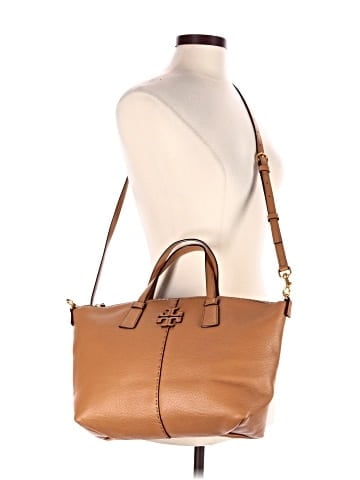 Tory Burch Leather Satchel (view 2)
