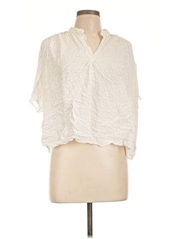 Max Studio Short Sleeve Blouse (view 1)