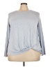 Ideology Blue 3/4 Sleeve T-Shirt Size 3X - photo 1