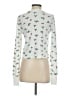 colsie Floral White Pullover Sweater Size XS - photo 2