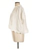 Max Studio Ivory Short Sleeve Blouse Size L - photo 5