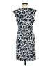 Anne Klein Graphic Gray Cocktail Dress Size 6 - photo 2