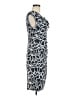 Anne Klein Graphic Gray Cocktail Dress Size 6 - photo 4