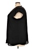 Halogen 100% Polyester Black Short Sleeve Blouse Size 3X - photo 5