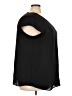 Halogen 100% Polyester Black Short Sleeve Blouse Size 3X - photo 4