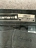 Carhartt Black Jeans Size 4 (tall) - photo 7