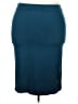 Unbranded Solid Teal Casual Skirt Size 3X - photo 1