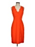 J.Crew 100% Polyester Solid Orange Cocktail Dress Size 0 - photo 1