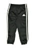 Adidas 100% Polyester Black Track Pants Size 2T - photo 1