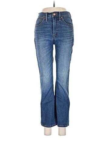Madewell Cali Demi-Boot Jeans in Danny Wash: TENCEL&trade; Denim Edition (view 1)