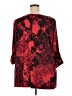 Avenue Red 3/4 Sleeve Blouse Size 22 - photo 2