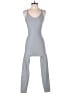 Active Solid Gray Jumpsuit Size S - photo 1