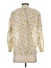 J.Crew 100% Cotton Floral Yellow Long Sleeve Blouse Size XS - photo 2