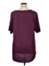 Lularoe Solid Purple Burgundy Short Sleeve T-Shirt Size XL - photo 2